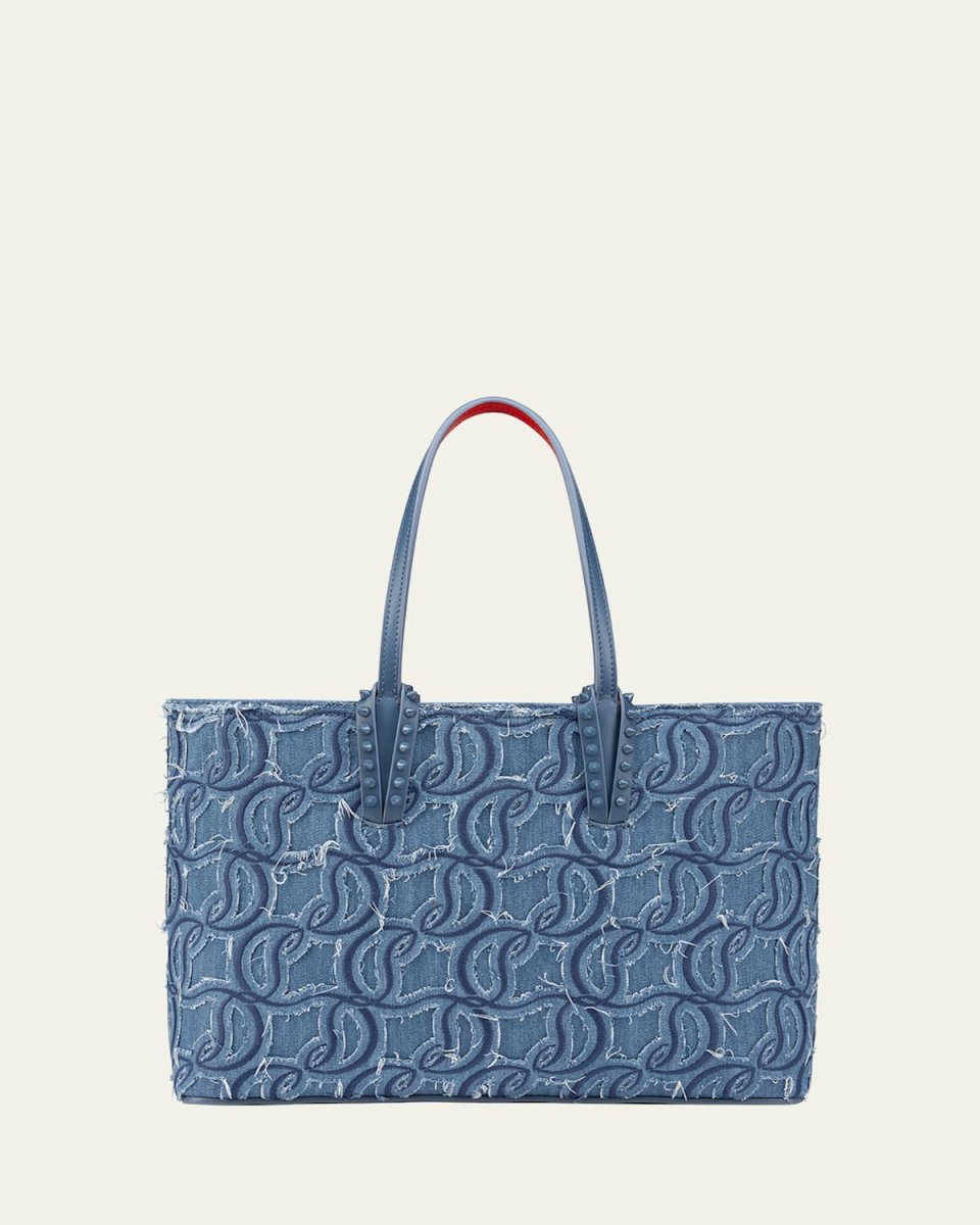Cabata Small Tote in CL Embroidered Denim